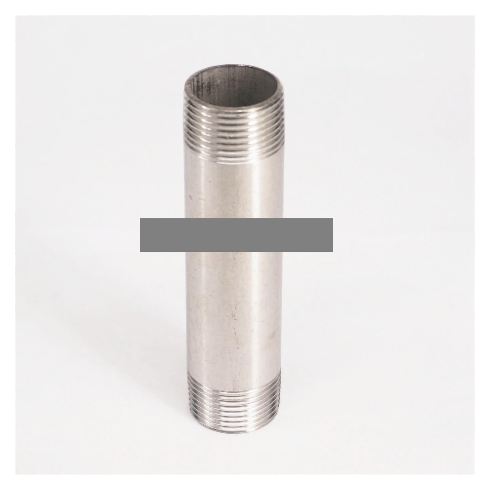 3/4" BSP Equal Male Thread Length 100mm Barrel Nipple 304 Stainless Pipe Fitting Connector Coupler Water Oil air