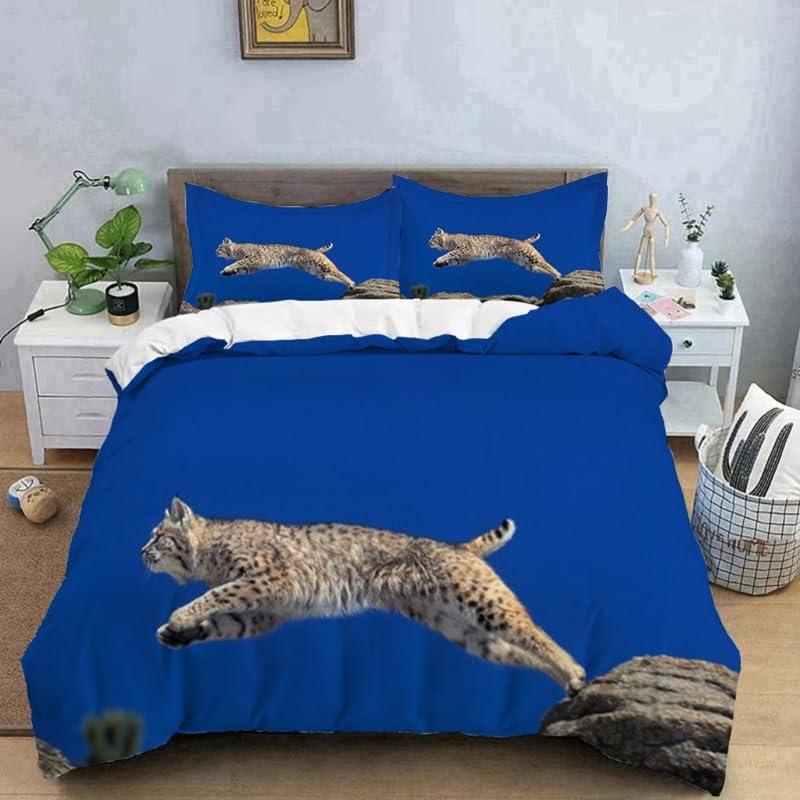 Housse de Couette 220x240 Bleu Marine Idée Cadeau Idéale pour Décoration d'Anniversaire