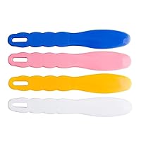 Vista 5 de BONEW 6pcs Surtido Dental Lab Plástico Mezcla Espátula para Material de Impresión Alginato