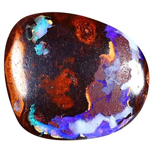 Opale de Koroit naturelle 5.36 ct, une pierre précieuse d'exception pour un cadeau mémorable