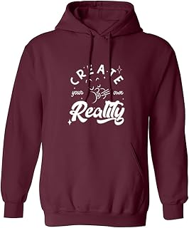illustratedidentity Create Your own Reality Unisex bluza z kapturem