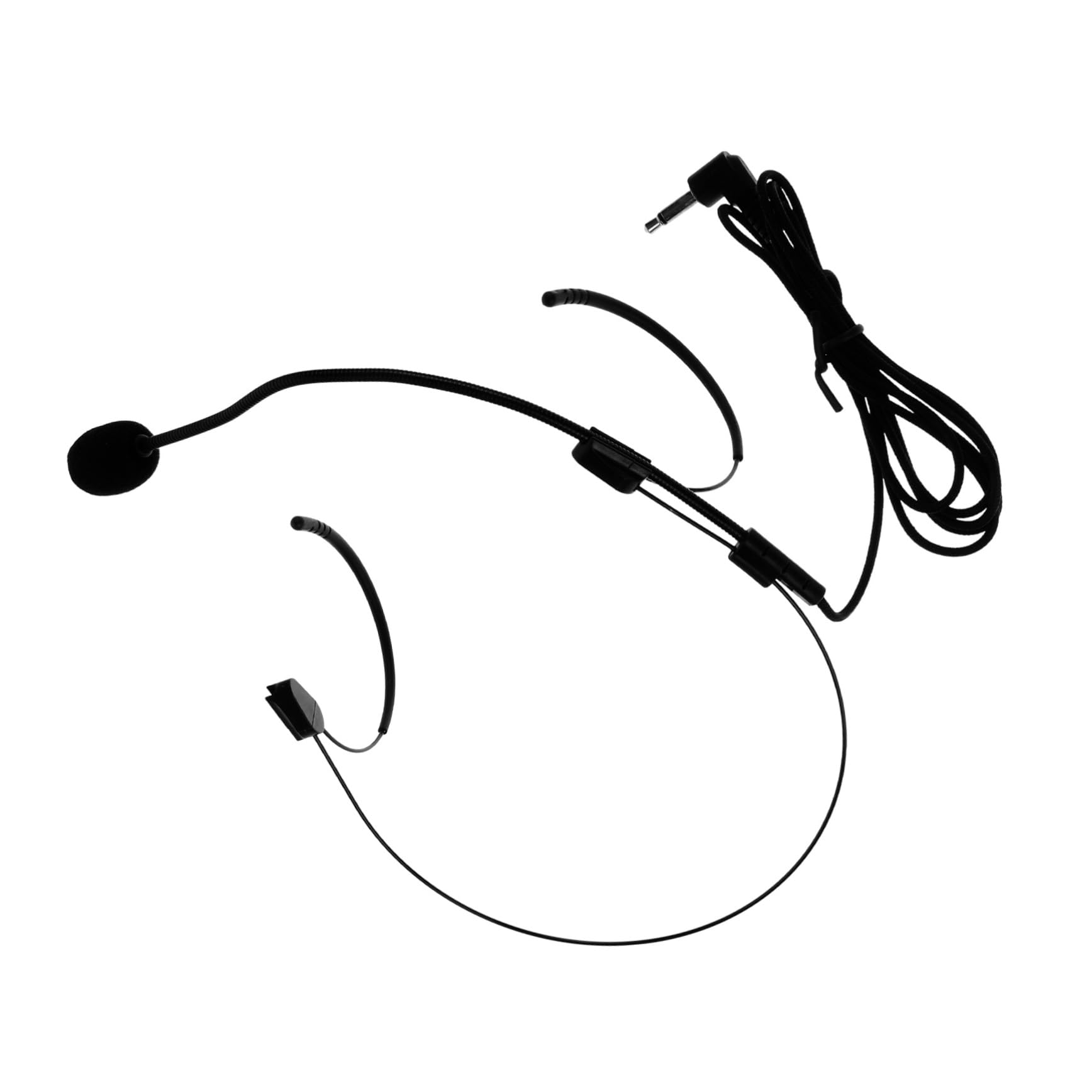 VANZACK Multifunctional Headset Microphone for Performance Flexible Mic Comfortable Ear Worn Design for Stage Singing Lectures and Presentations