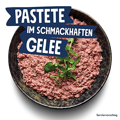 Pets Deli Pure Meat Katzen Nassfutter Multipack Huhn & Ente, ideal für wählerische Katzen, feine Pastete mit hohem Fleischanteil, getreidefrei, ohne Zucker, 6x85g, Premium Qualität