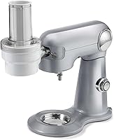 Vista 8 de Mezcladora con soporte Cuisinart, 12 velocidades, cuenco de acero inoxidable de 5.5 cuartos, batidor de chef, paleta para mezclar, gancho para masa