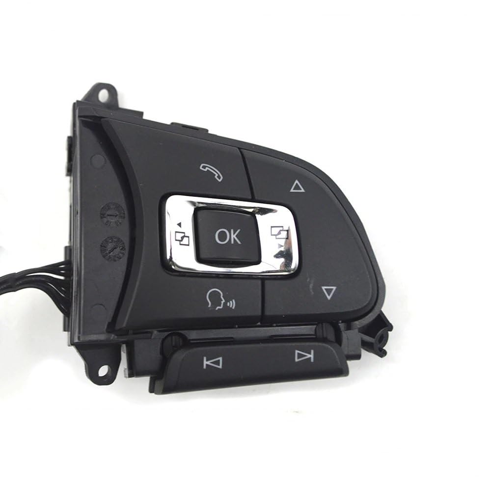 Lenkradsteuerung Schalter Kompatibel Mit VW Für Passat B8 Für T-Roc 5NG959442 Auto-Multifunktions-Lenkrad-Kombinations-Steuerschalter Ohne ACC Helles Licht