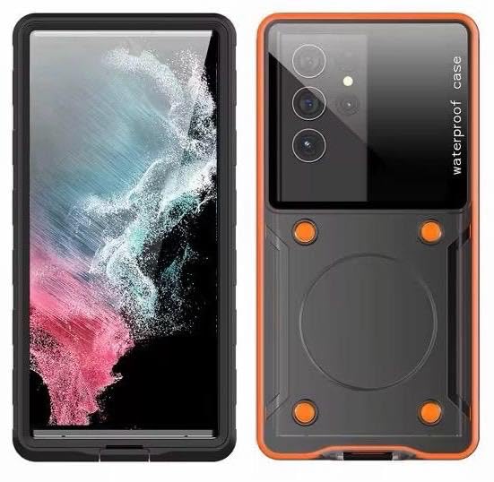 Étui de natation tactile sous-marin pour protéger votre téléphone du sable et de l'eau