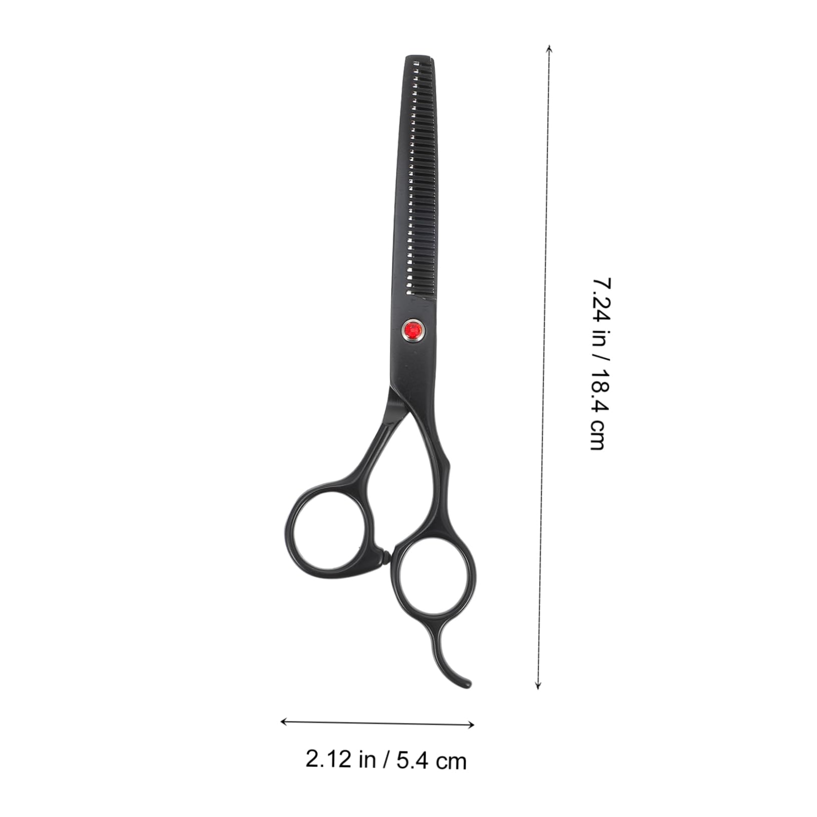 Ipetboom 2pezzi Forbice Per Sfoltire Professionale Acciaio Inossidabile Con Denti Strumento Da Parrucchiere Per Taglio e Texture Dei Per Barber e Saloni Di Bellezza