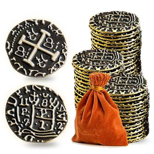 Doubloon espagnols pour jeux de plateau et chasses au trésor immersives en famille
