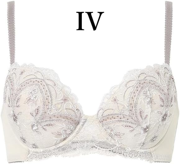 [ワコール] ウイング Wing レシアージュ Lesiage PB6000 ブラジャー 3/4カップ 花 レース 脇高 谷間 60