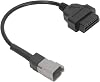 Can Am Scanner,Diagnostic CableDiagnostic CableDiagnostic CableDiagnostic CableDiagnosti 6PIN to 16PIN Diagnostic Cable Adapter Replacement for CAN‑AM MOTO ATV UTV Motorcycle Bike
