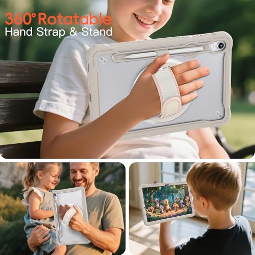 Funda para Samsung Galaxy Tab S11 con protector de pantalla y correa ajustable 7