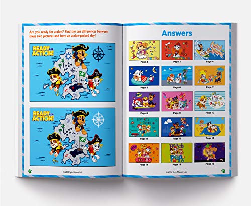 Image of Paw Patrol - Ultimate Adventures - Spot The Difference Activity Book | Fun Observation Puzzles For Kids | Ages 3-7