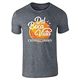 Del Boca Vista Retirement Community 90s Graphic Dark Heather Gray XL Graphic Tee T-Shirt for Men