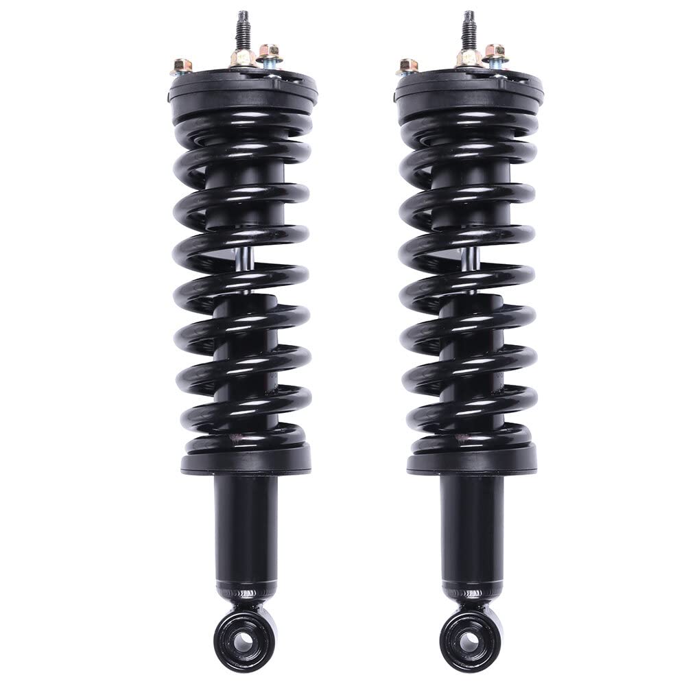 automuto front pair complete struts spring assembly shock absorber compatible with 2004-2011 for chevy colorado, 2004-2011 for gmc canyon struts 171353