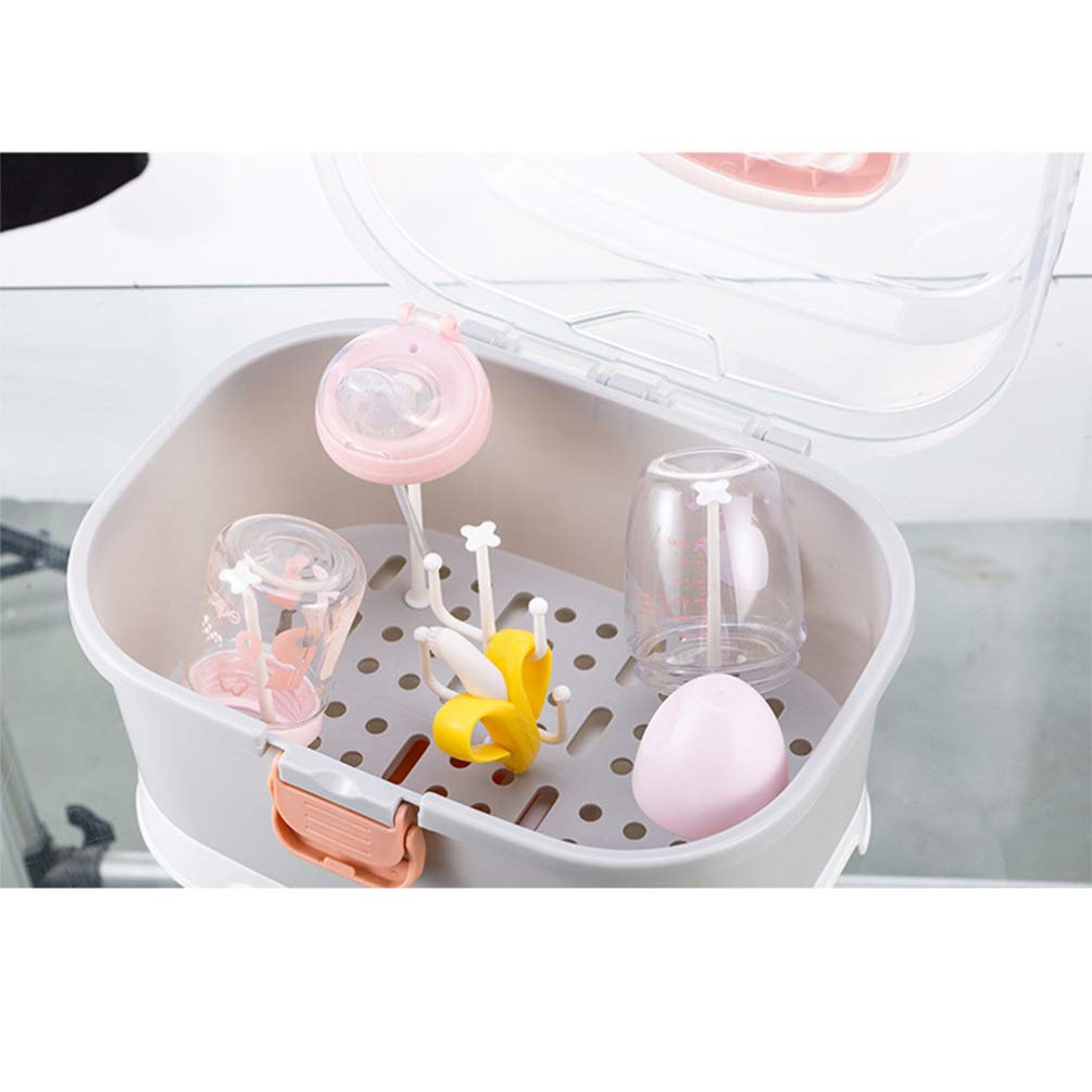 Toyandona - Égouttoir à biberon pour biberon - Boîte de rangement - Égouttoir avec égouttoir de cuisine, assiette, assiette de cuisine, égouttoir