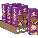 Annie's Organic Graham Sandwich Cookies, S'mores, 12 Cookies, 8 oz. (Pack of 6)