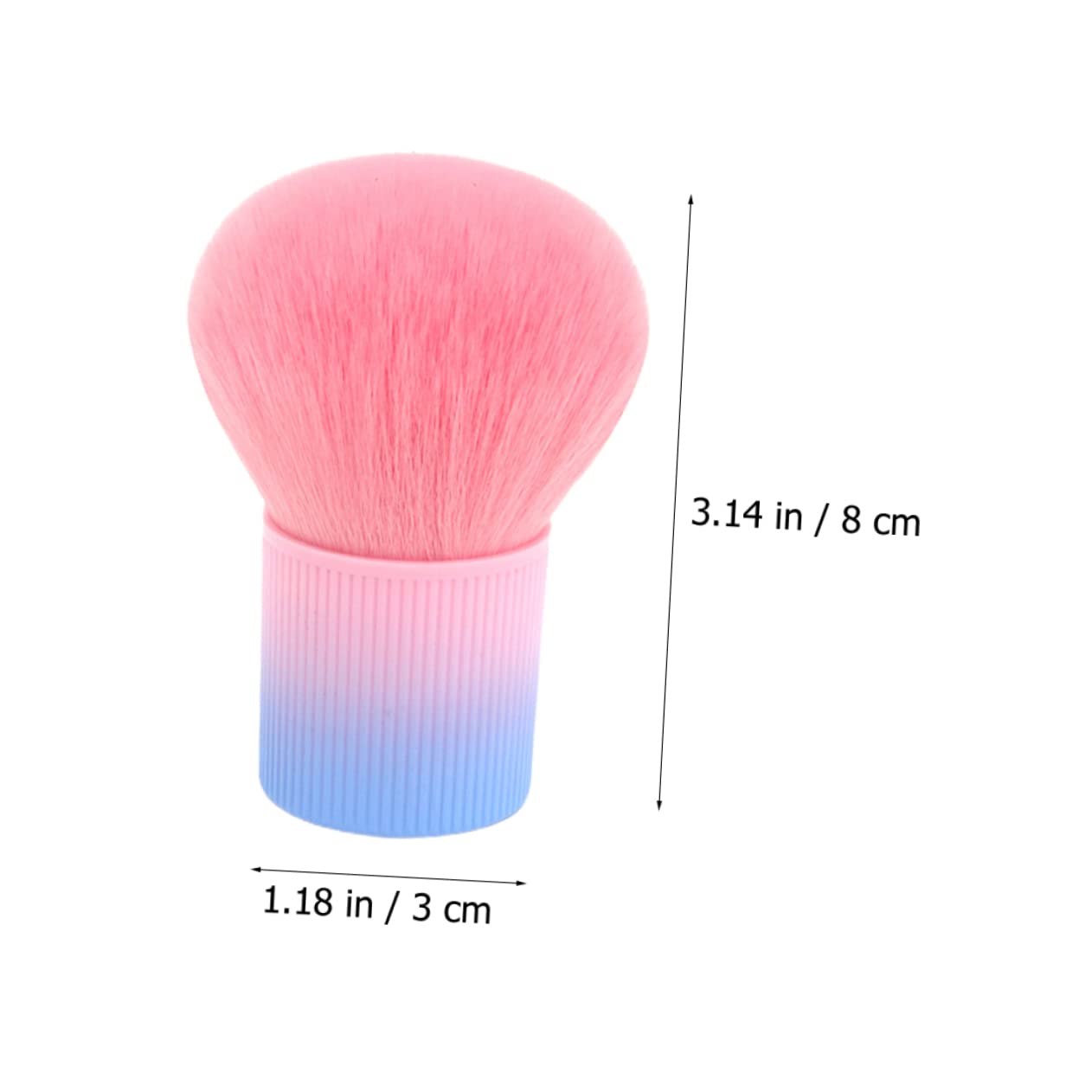FOMIYES Makeup Brush Large Mushroom Head for Loose Powder Setting Powder Brush