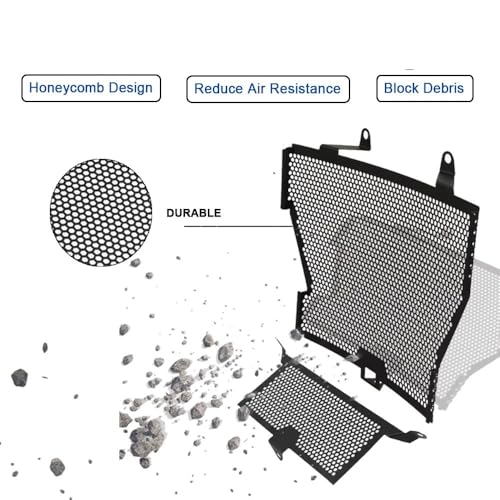 Cubierta protectora de radiador de alta resistencia para gama S1000R 4