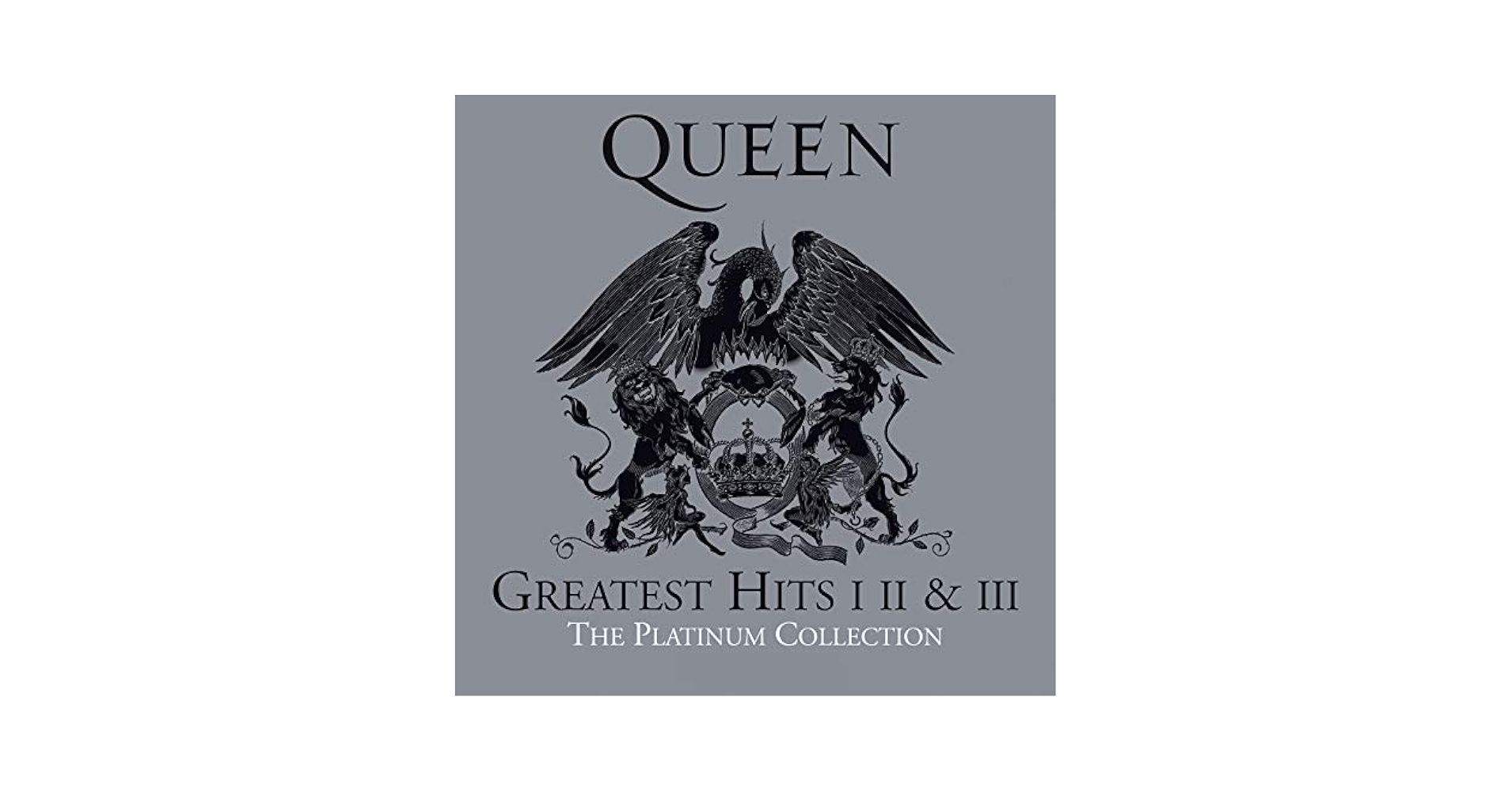QUEEN GREATEST HITS プラチナム コレクション フィギュア付 QUEEN - Queen Greatest Hits I, II & III - Platinum