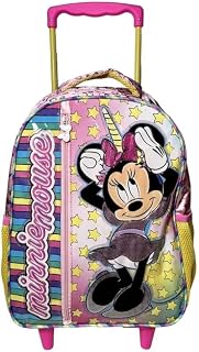 Mochila Com Rodinhas Minnie Unicórnio 16" 81.2430 - Xeryus
