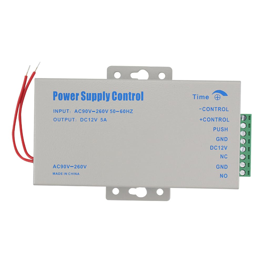 DC 12V Power Supply Door Access Control System Components, Universal Kit for Home Security System (K805A-Old)