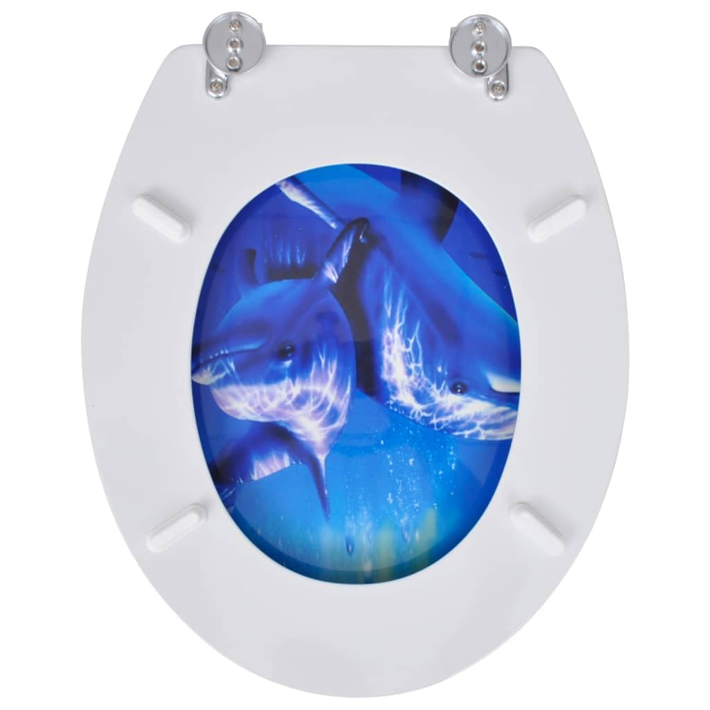 Sedile WC con coperchio in MDF Delfini 02_0002883