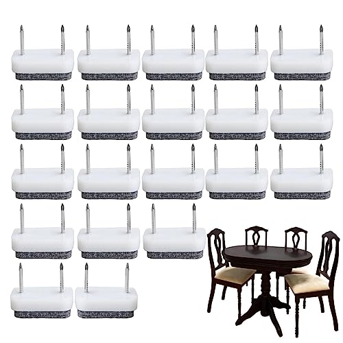 Elinrat Scivolo per sedia, cuscinetti per unghie