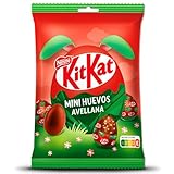 KITKAT Mini Huevos Avellana- Chocolate con Leche con Relleno Crujiente, Bolsa 151g