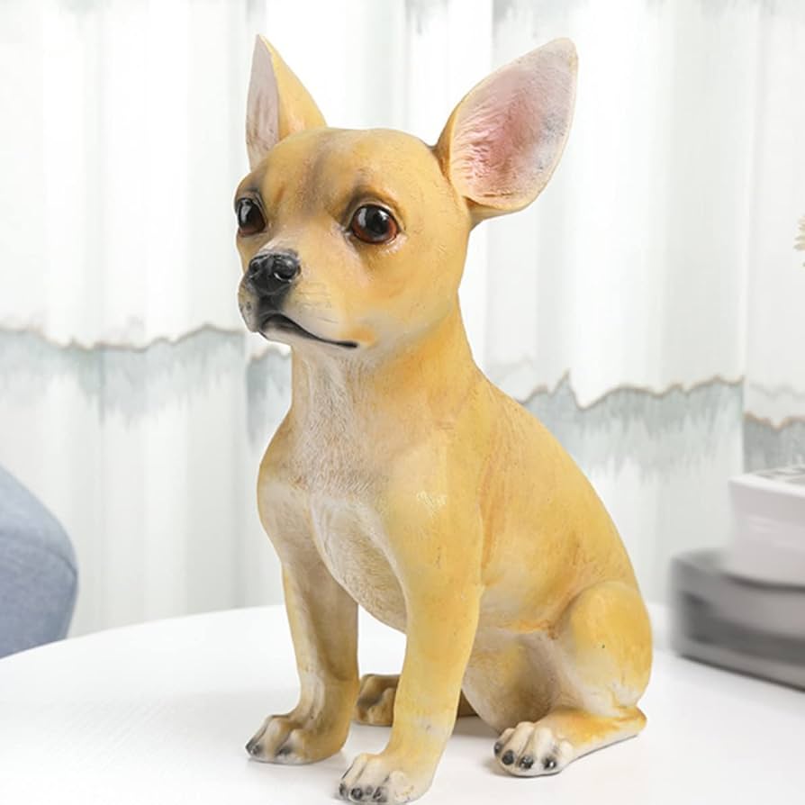 Amazon.co.jp: 犬の置物 リアル 犬 おきもの オブジェ 犬の