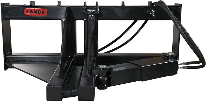 LANDY Attachments Post and Tree Puller for Skid Steers, Universal Landscape Tool, Removes Tree Roots