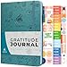 Clever Fox Gratitude Journal – Happiness, Positivity & Affirmation Daily Journal – Inspirational Daily Notebook – 3 Months, A5 (Aquamarine)