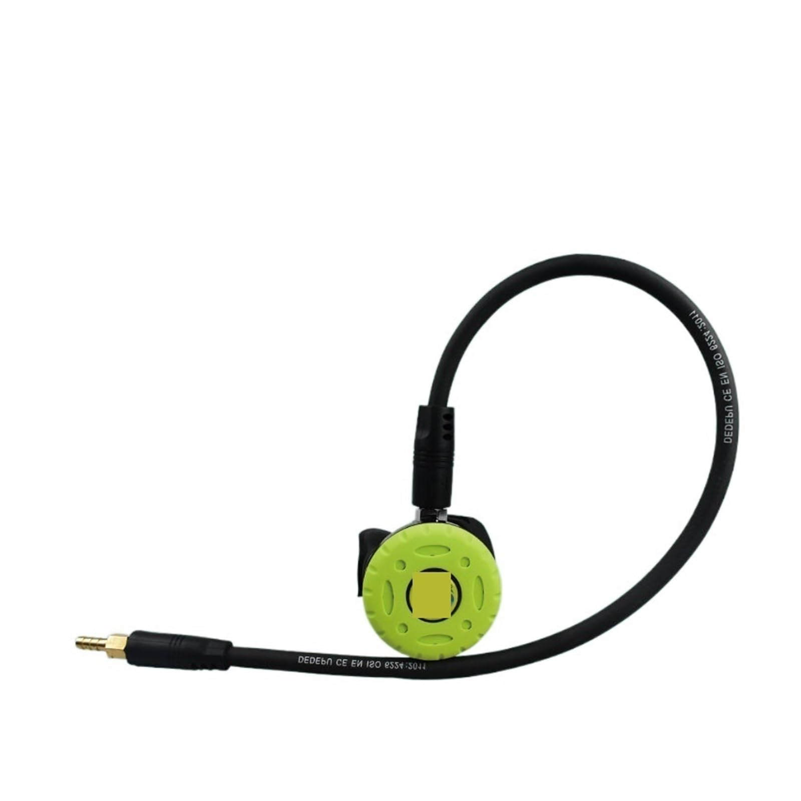Portable Dive Cylinder, Breathing Regulator, Adult Diving Second-Level Head Pressure Relief Valve Respirator Set Mouthpiece(Groen)