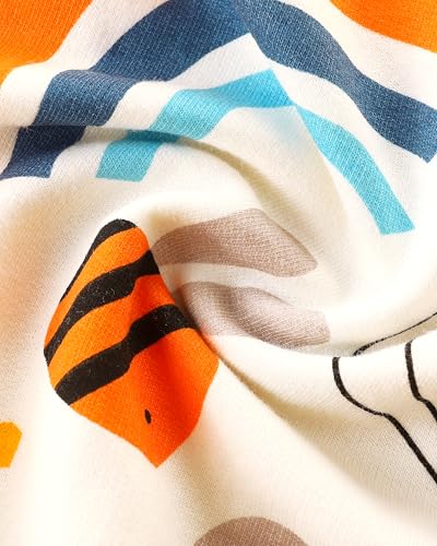 Image of AIWUHE Toddler Cotton Sweatshirt Boys Girls Pullover Long Sleeve Tops 2-6Y | Tops Blouse, Cotton T-Shirt, Fall Winter Clothes