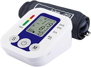 Blutdruckmessgerät für Oberarm – Digital & USB-Ladung mit großer Manschette (22-32 cm) | Arrhythmie-Erkennung + 2x99 Speicher für 2 Nutzer | Ideal für häusliche Nutzung