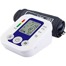 Upper Arm Blood Pressure Monitor - Digital & USB Charging with Large Cuff 22-32 cm Arrhythmia Detection + 2x99 Memory for 2 Users Ideal for Home Use