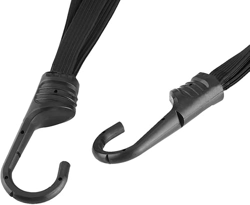 Miniatura 8 de BSDDP - Cuerda elástica para casco de motocicleta, material elástico de alta resistencia, retráctil, para equipaje, correa elástica con 2 ganchos