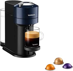 Nespresso Vertuo Next GCV1 Capsule Coffee Machine, Brews 7 Cup Sizes ...