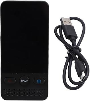 ASHATA Language Translator Device, WiFi Bluetooth Bidirection Simultaneous Translation Smart Voice Translator with 2.8 inch Touchscreen, 138 Languages, 2 Way Real Time Translation