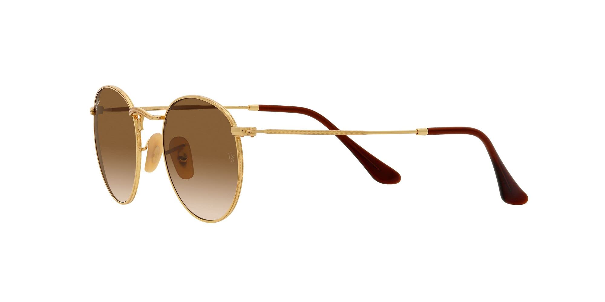 Ray-Ban Sonnenbrille RB3447 ROUND METAL 001/51 Herrenfarbe Goldbraun Glasgröße 53 mm