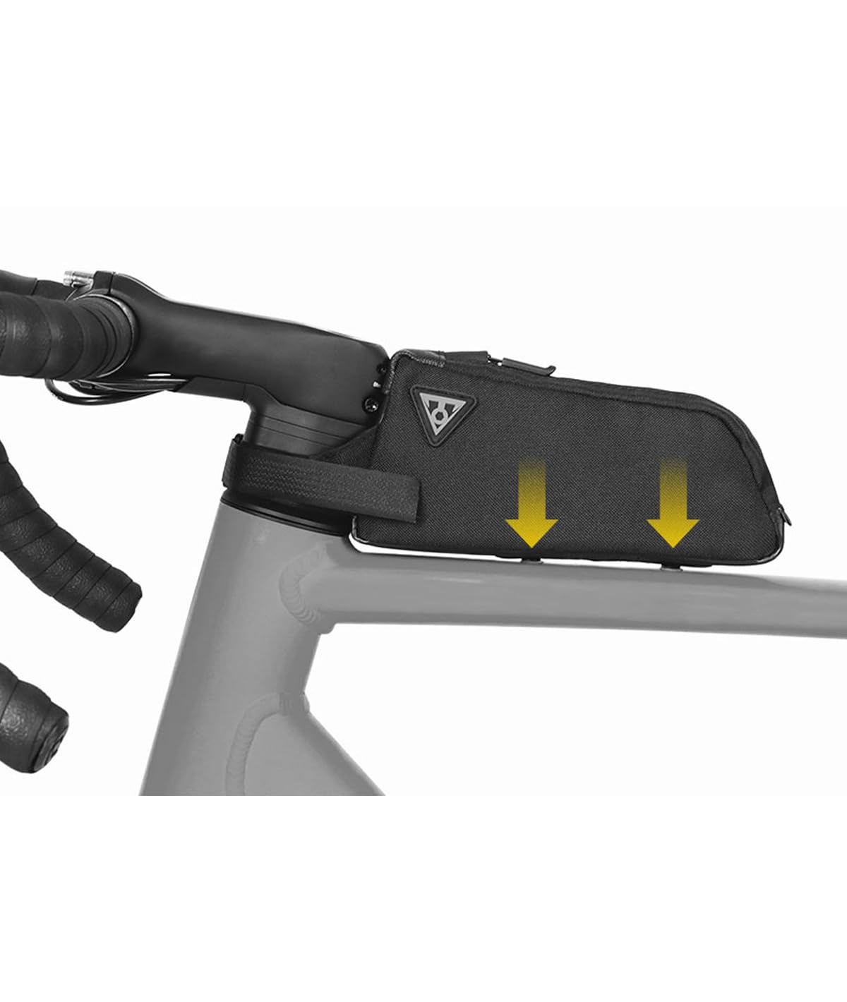 Topeak Fastfuel Bolt On Top Tube Fitting Bag, czarna