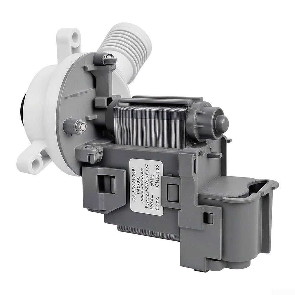 Bomba de Desagüe W10276397 para Lavadora Magnética 40W Repuesto Drenaje para fácil Instalación Compatible para samsung