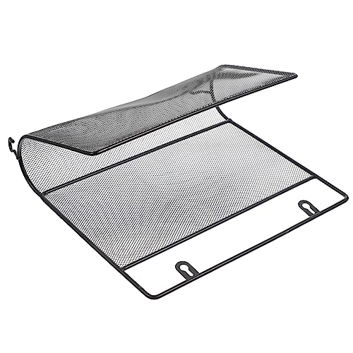 OSALADI Hanging Wall Magazine Rack Wall Mounted File Organizer for Books Papers Magazines Stylish Iron Storage for Home Office More Space Saving Design