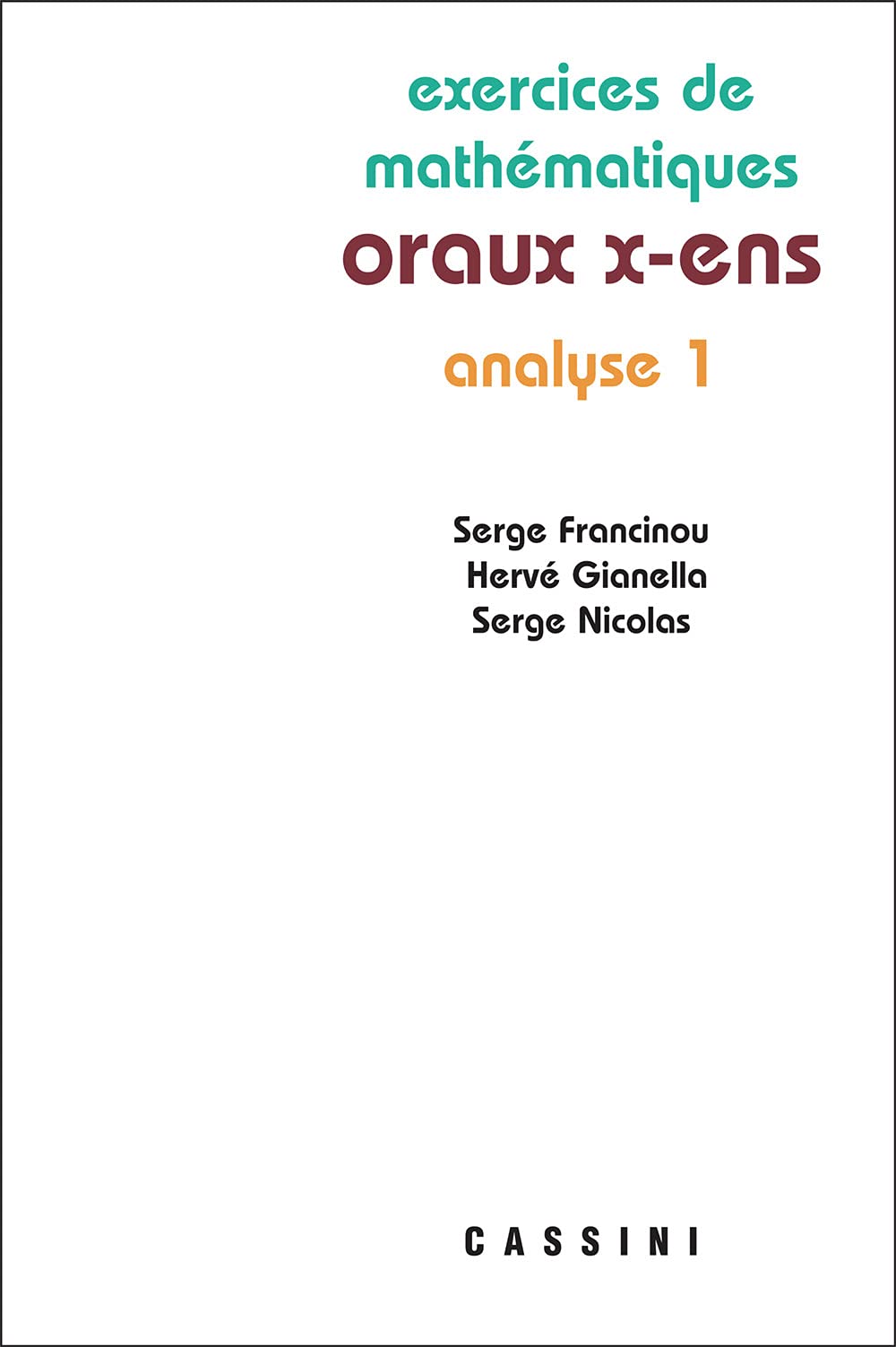 Oraux X ENS Analyse 1