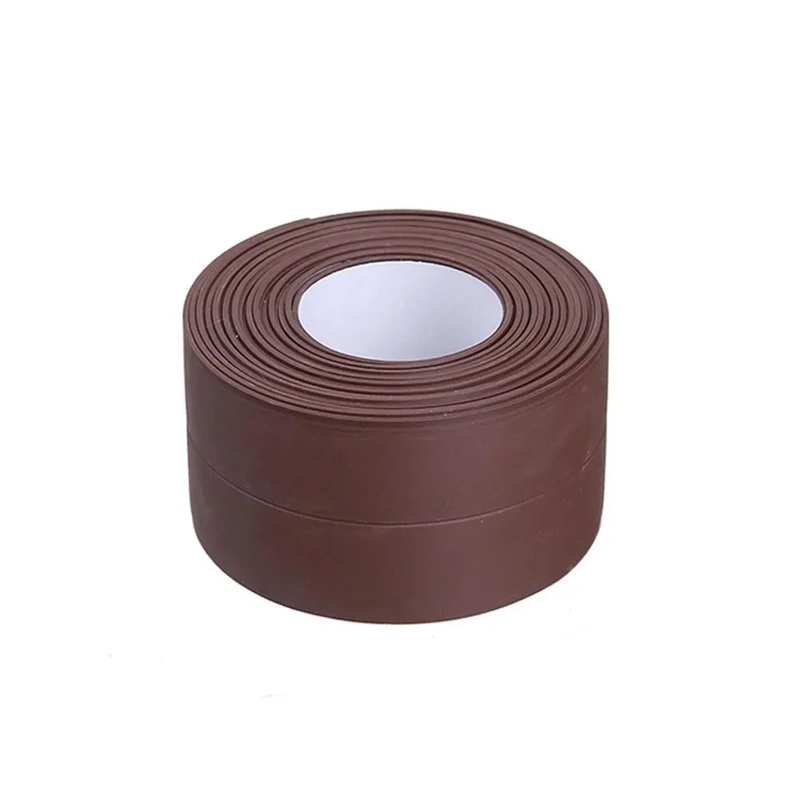 Xctdsvah Coffee Wallpaper Border Kitchen Sealant Strip Bathroom Self Adhesive Shower Tile Sealer Household Mildew-Proof Tub Countertop Sealing(Coffee)