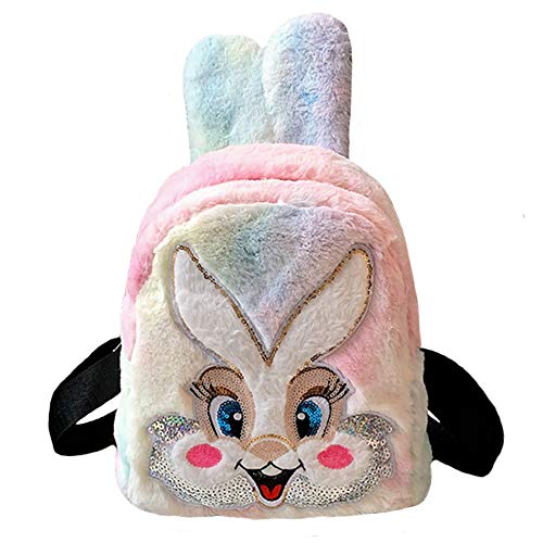 Dodheah Mochila para Niña Bebe Guarderia Animales Mochilas Pequeñas Suave de Felpa