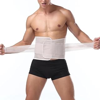 Breathable Back Brace for Lower Back Pain Relief Men Women Sports Fitness Lumbar rt Belt Lightweight Waist Trainer for Scoliosis, Herniated Disc Or Sciatica