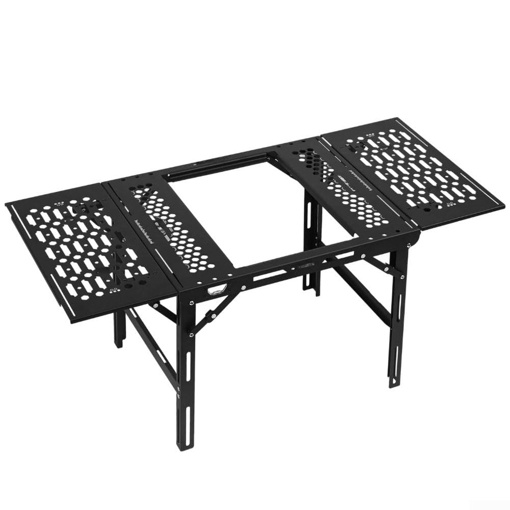 para mesa Aluminio para magnesio para igt 90cm Negra Portátil