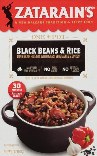 Image of Zatarain's Black Beans & Rice, 7 oz (Pack of 3)
