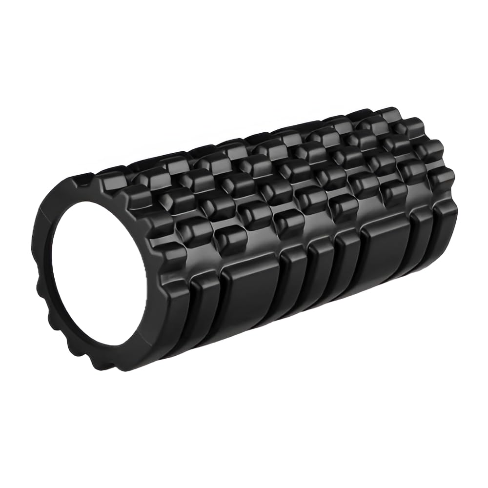 LUHI Foam Roller - High Density Exercise Roller for Deep Tissue Muscle Massage, Muscle and Back Roller for Fitness, Physical Therapy, Yoga and Pilates, Gym Equipment (Black) (B0DBR4CQ3T) Amazon Price History, Amazon Price Tracker