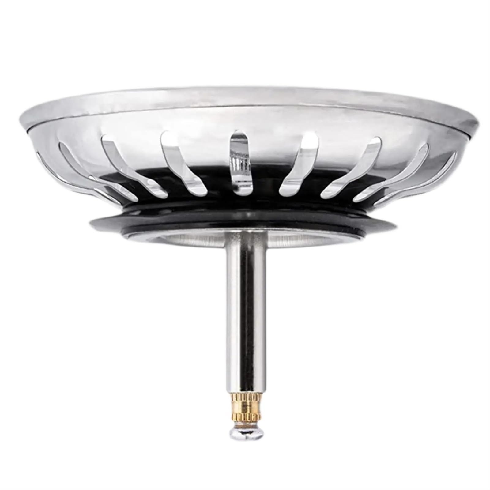 UVDS Steel Replacement Strainer 79/82mm Kitchen Stopper Basin Drainer Plug Leach Water Filter Sink Basket Waste Strain (Size : 82mm)